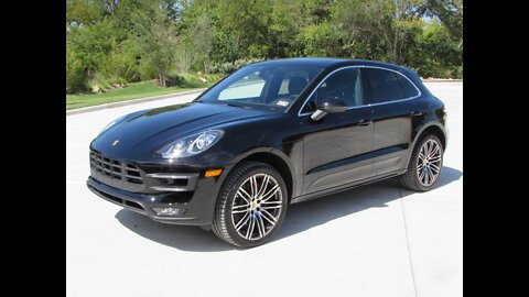 2015 Porsche Macan Turbo Start Up, Quick Drive, and In Depth Review