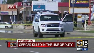 Phoenix officer killed in line of duty