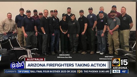 Arizona firefighters to help battle Australia brush fires