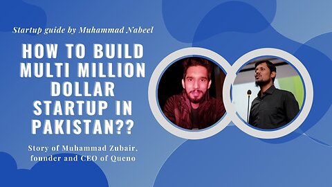 How to build a multi million dollar EdTech startup? | Ft. Muhammad Zubair