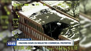 Mayor Byron Brown announces crackdown on commercial property neglect