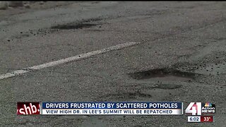 Kansas City drivers can't steer clear of accumulating pothole problem