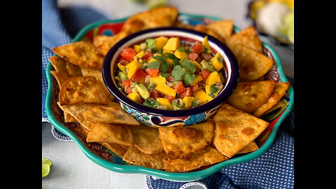 Cooking w/ Caramel Eps. 26 - Chipotle Tortilla Chips w/ Mango Salsa