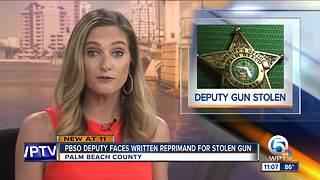 PBSO deputy has AR-15 stolen from unlocked car