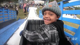 Pinellas Park students with special needs get to play in snow for the first time