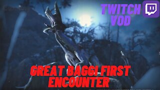Great Baggi Monster Hunter Rise (Twitch VOD)