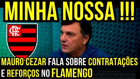 MINHA NOSSA!!! MAURO CEZAR FALA SOBRE CONTRATAÇÕES NO FLAMENGO - É TRETA!!! NOTÍCIAS DO FLAMENGO