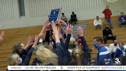 Metro Volleyball Final: Elkhorn South vs. Papillion-LV South