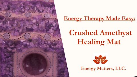 Energetic Healing Made Easy With Infrared Amethyst Mat