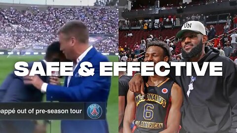 A Very “Safe and Effective” Past 24 Hours in the Sports World for Bronny James & Shaka Hislop