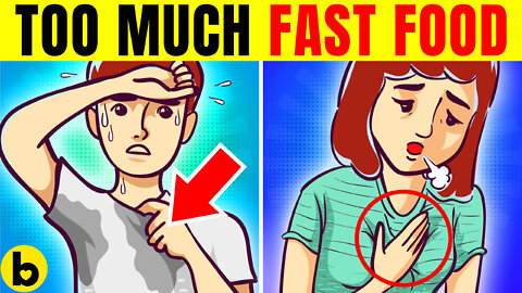 10 Dangerous Signs You're Eating TOO Much FAST FOOD!