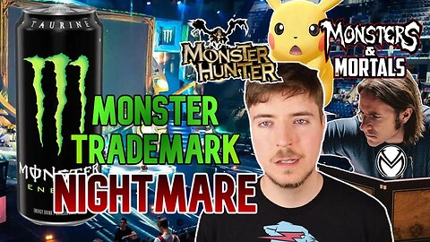 Monster Energy Trademark Trolling Against Everyone Including Pokemon, Mr.Beast, Critical Role