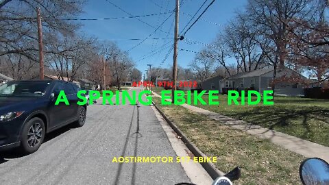 A Spring Ebike Ride
