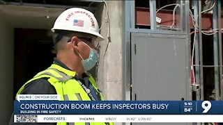Building boom keeps fire inspectors busy
