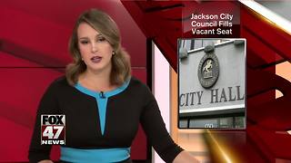 Jackson fills vacant city council seat