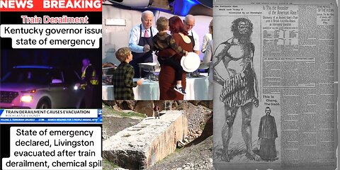 STATE OF EMERGENCY & EVACUATIONS KY*BIDEN OMITS "GOD" FROM THANKSGIVING*GIANTS & HIDDEN HISTORY*