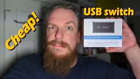 Amtake USB Switch Unboxing & Review