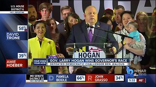 Governor Larry Hogan wins re-election