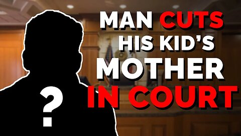 THE TIME MY INMATE-CLIENT CUT HIS KID'S MOTHER IN PATERNITY COURT! #lawstudent