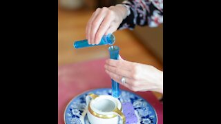 Pouring Water with test tubes - Common Sense Montessori