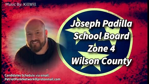 Full Interview Meet the Candidate, Episode 2: Joseph Padilla Wilson County Zone 4 School Board