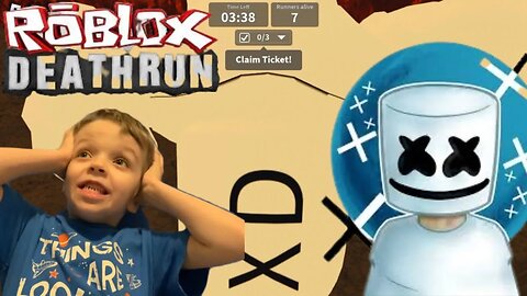 Creating DJ Marshmellow in ROBLOX & Taking Him to Deathrun 😁