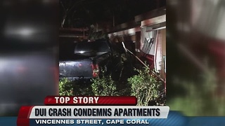 Driver crashes into bedroom of Cape Coral home