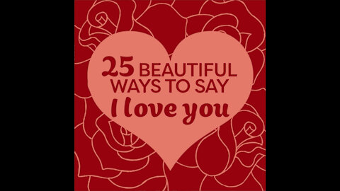 25 Beautiful Ways To Say I Love You [GMG Originals]