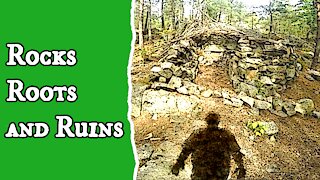 Rocks, Roots, and Ruins - mountain biking POV in Hellas and Nackaskogarna - Saturday, 22 August 2020