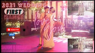 Wedding First Dance - Saduni & Dishanth | Beautiful In White - Shane Filan(wedding suprise dance)