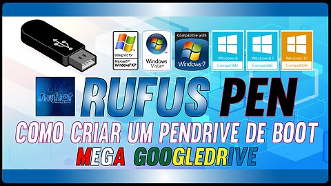 How to Download and Create Bootable Pen Drive with Windows 7 - Rufus