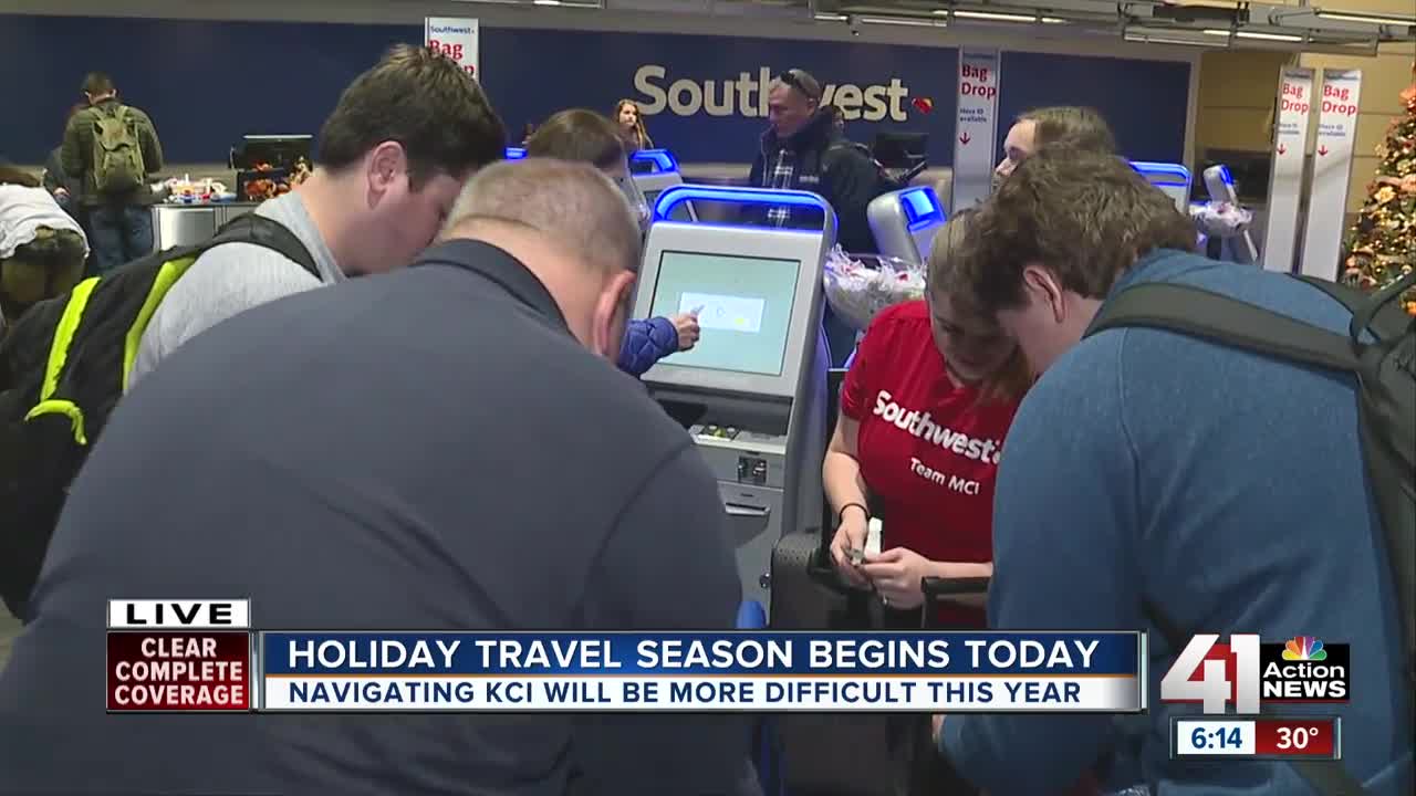 Holiday travel season begins Friday