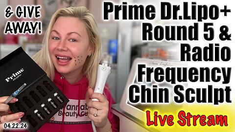 Live Prime Dr.Lipo+ & Radio Frequency to Sculpt My Chin! GIVEAWAY! Wannabe Beauty Guru