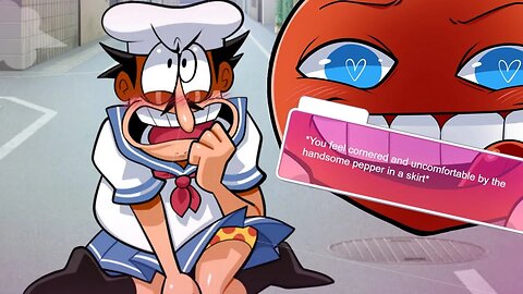 Peppino-Chan Wants to Meet You After School | Pizza Tower Academy Dating Sim