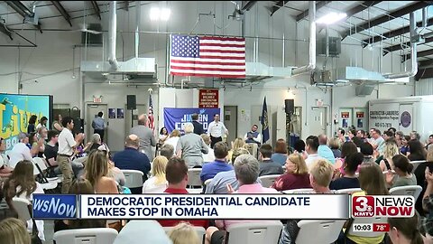 Democratic presidential candidate Julian Castro makes stop in Omaha