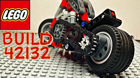 LEGO Technic Motorcycle 42132 BUILD #lego #legobuild #legotechnic