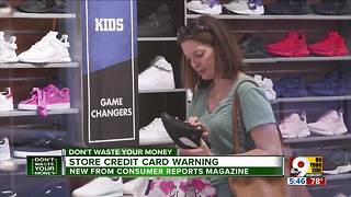 Beware high interest rate on store credit card
