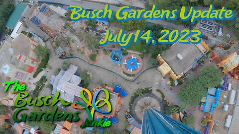 Busch Gardens Tampa Update! Exciting Things Coming To Pantopia! July 14, 2023