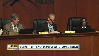 Detroit, Flint given $1.2M for water conservation