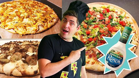 3 Ranch INSPIRED Pizzas | PIZZA FOR WEIRDOUGHS