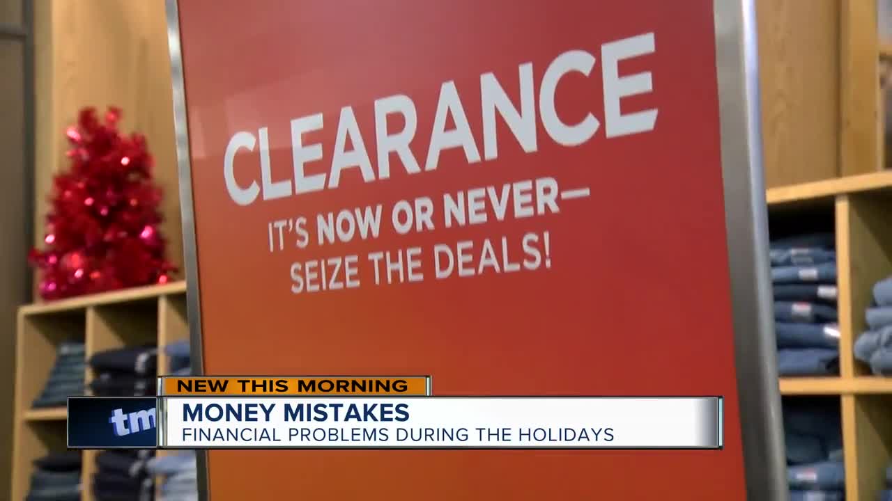 The biggest financial mistakes during the holidays