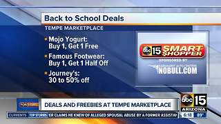 School deals and freebies at Tempe Marketplace