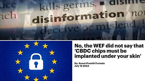 EU Digital Service Act And CBDC Under The Skin