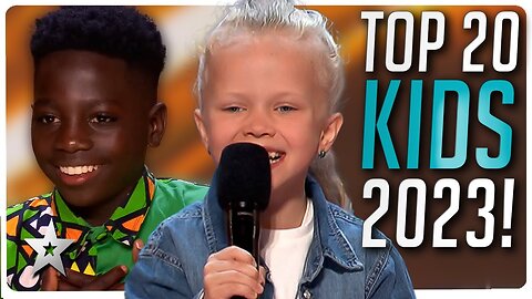Kid's Got Talent! Top 20 BEST Auditions From 2023!
