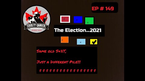 EP#149 ”Election 2021…Same S%$t…Different Pile.