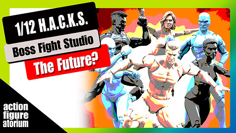 1/12 scale action figure body blanks from Boss Fight Studio | This is the way