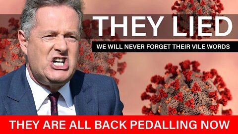 Back Pedalling Cowardly Liars