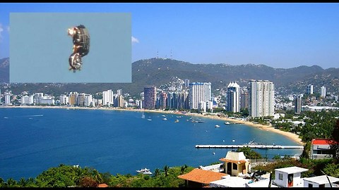 Photo Of "UFO Drone" Taken Over Acapulco Guerrero, Mexico- August 28, 2017