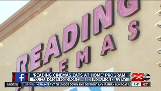 Reading Cinemas 'Eats at Home'