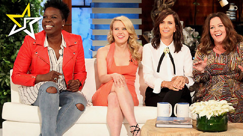 New 'Ghostbusters' Cast Visits 'Ellen Show' And Brings The Laughs